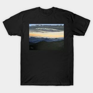 Sunset in the Great Smoky Mountains T-Shirt